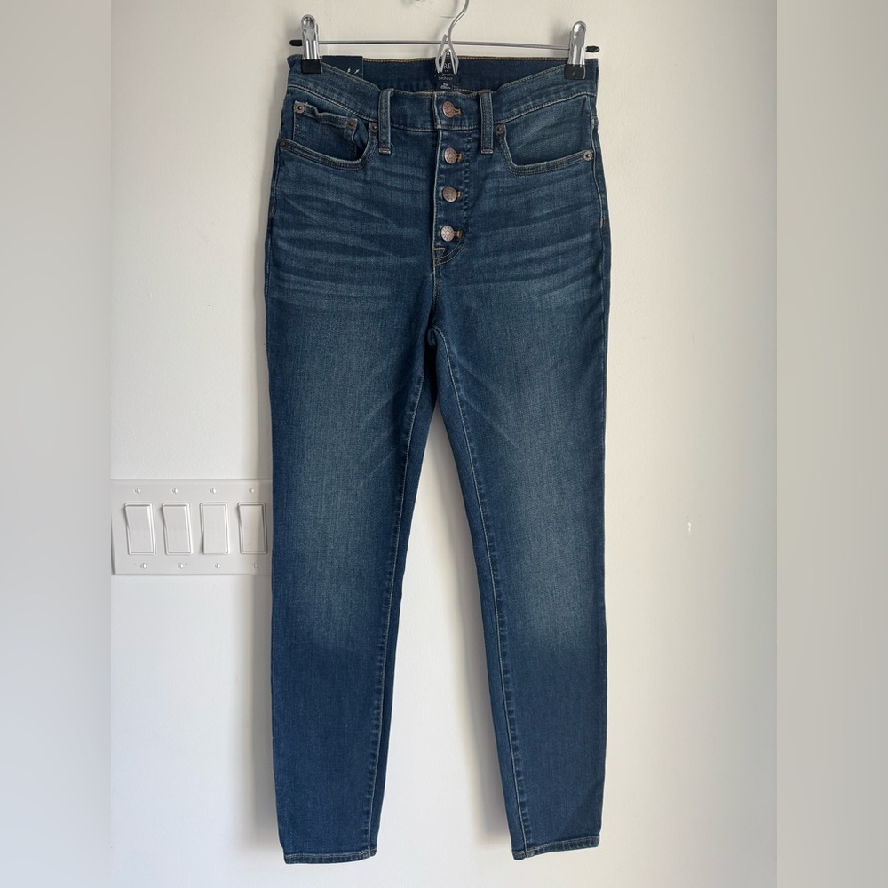 J. CREW 9"‎ Skinny Jeans Women's size 26 NEW